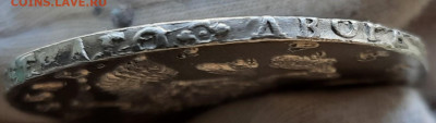 1 Рубль 1756 года Илизавета спб-им Скотт - о6свку