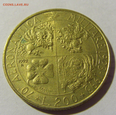 200 лир 1993 аэронавтика Италия №2 19.02.2022 22:00 МСК - CIMG5948.JPG