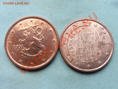 5 евроцентов Финляндия 2001г.Испания 2008г. до 17.11.11 в 22 - MEMO0027.JPG