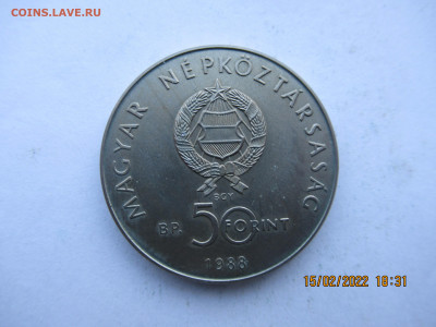 ВЕНГРИЯ 50 форинтов 1988 Сокол до 18.02 в 22.00 мск - ин 017.JPG