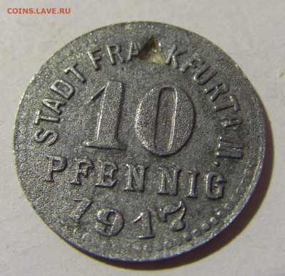 Нотгельд 10 пф 1917 Франкфурт №1 19.02.2022 22:00 МСК - CIMG8155.JPG