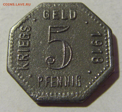 Нотгельд 5 пф 1918 Менген №1 19.02.2022 22:00 МСК - CIMG8179.JPG