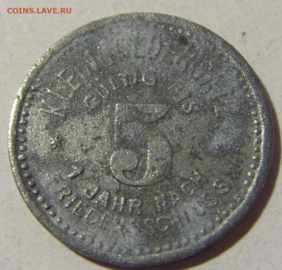 Нотгельд 5 пф 1918 Мойзельвиц №1 19.02.2022 22:00 МСК - CIMG8251.JPG