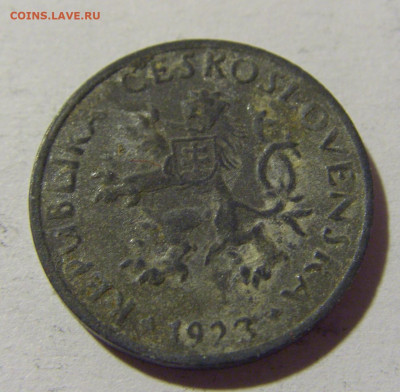 2 геллера 1923 Чехословакия №1 20.02.22 22:00 М - CIMG9094.JPG