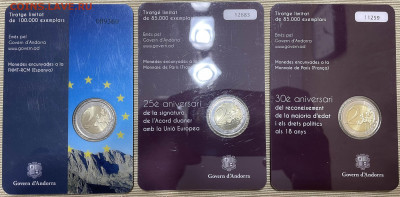Продажа коллекции монет евро до 2016 года - Андорра_2