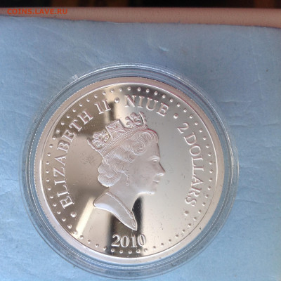 НИУЭ, 2 доллара 2010г. 2 монеты. пруфф. - IMG_4139.JPG