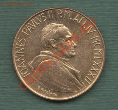 Ватикан, 200 Лир 1982 (15.11) - 13