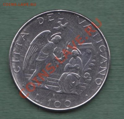 Ватикан, 100 Лир 1987 (15.11) - 16