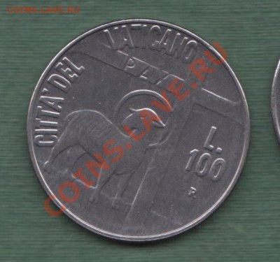 Ватикан, 100 лир 1984 (15.11) - 36