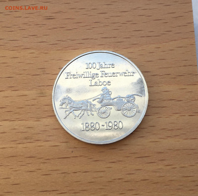 жетон памятная настольная медаль 100 лет Пожарной Службе Лаб - IMG_5898.JPG