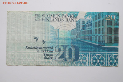 Финляндия 20 марок 1993 из оборота - IMG_5843.JPG