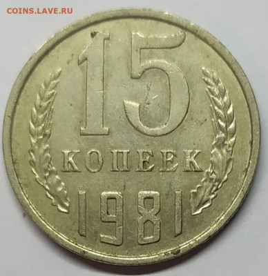15 копеек 1981 года. Штемпель 2 "с остями". - IMG_20220218_200016