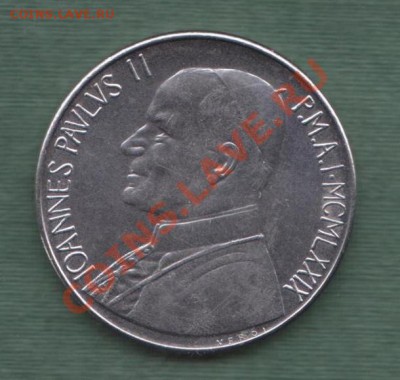 Ватикан, 100 Лир 1979 (15.11) - 39