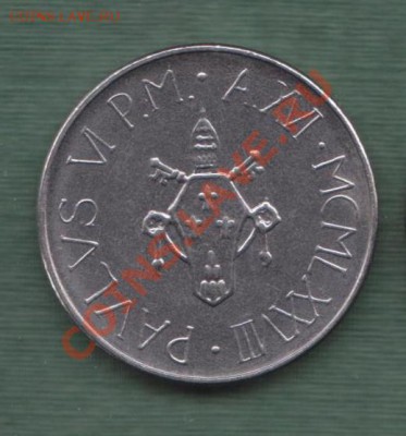 Ватикан, 50 Лир 1978 (15.11) - 43