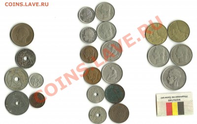 Монеты Бельгии - страница 1-1