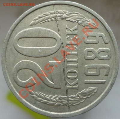 20 копеек 1989 год. Полный, ХОРОШИЙ раскол. Оценка. - P1060719.JPG