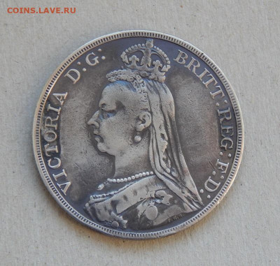 Хорошая 1 крона 1889 года Великобритания - DSCN9547.JPG