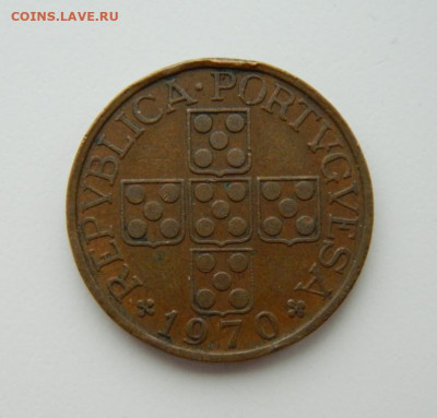 Португалия 1 эскудо 1970 г. до 24.02.22 - DSCN3086.JPG