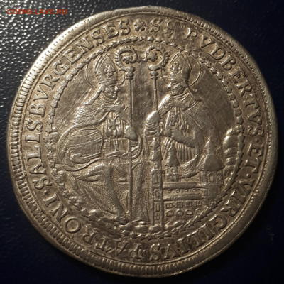 2 таллера 1668 Зальцбург. ( Vf ) 23.02. в 22.00 - 1