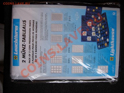 Планшет TAB 12 BL для монет, на 12 ячеек. Leuchtturm - DSCN8391.JPG