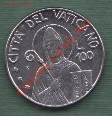 Ватикан, 100 Лир 1990 (15.11) - 69