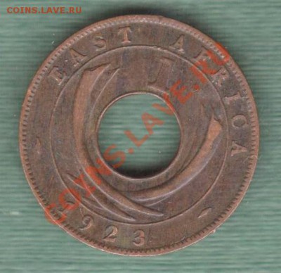 Британская Восточная Африка, 1 Цент 1923 (15.11) - E1