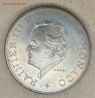 Монако 10 франков 1974 25 лет правления до 22-00 22.02 - PXL_20220220_160953862~2