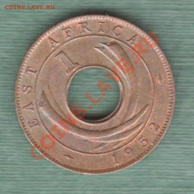 Британская Восточная Африка, 1 Цент 1952 (15.11) - E5
