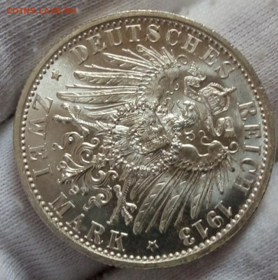 2 Марки 1913г Пруссия (мундир) UNC до 23.02.22 - IMG_20220220_120630