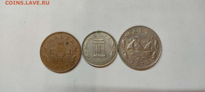 1,5,10 центов Мальты, 1972-77гг., до 26.02.2022г. - IMG_20220220_225000_thumb