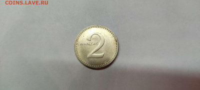 Ангола 1 эскудо 1965г. и 2 кванза 1975г., до 26.02.22г. - IMG_20220220_225553_thumb