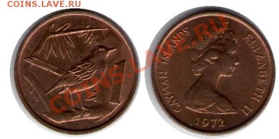>L< Брит. Кайманы 1 цент 1972 до 17.11.11 22:00 - Кайман_1_72