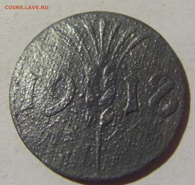 Нотгельд 10 пф 1918 Травнштайн (погнута) №1 28.02.22 22:00 М - CIMG0414.JPG