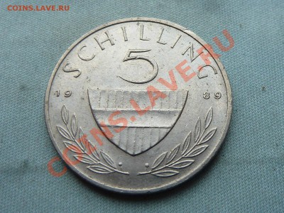 АВСТРИЯ 5 шиллингов 1989г.ВСАДНИК  до 18.11.11 в 22-00 - MEMO0048.JPG
