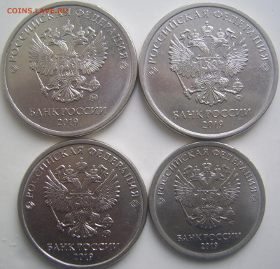 5 руб 2019 шт.А2,Б,2 2019 шт.Б1,1 2019 шт.В1 до 24.02  22-00 - 5 2 1 2019 аверсы