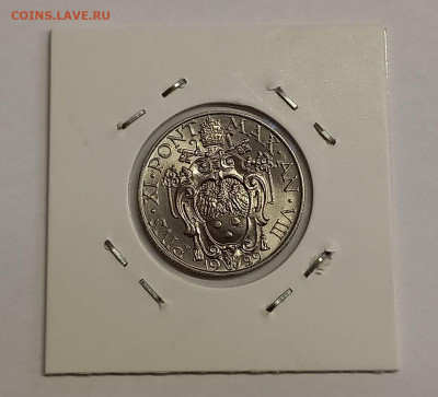 Ватикан 50 чентезимо 1929. РЕДКАЯ! UNC. Тираж - 10 000 шт. - 6