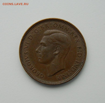 Великобритания 1 фартинг 1947 г. (Фауна) до 28.02.22 - DSCN3133.JPG