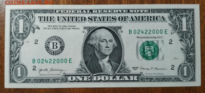 Поиск дат на номерах банкнот - 1_dollar_24_fevralja_2000_data_rozhdenija-1