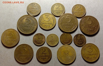 Лот монет раннего СССР . До 27.02.22 в 22.00 МСК - а1