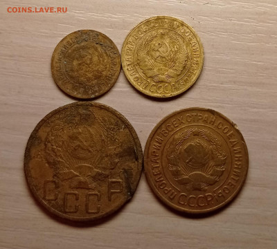 1,2,3,5 коп 1935г (ст и н) до 4-03 22:00 - IMG_20220225_175605