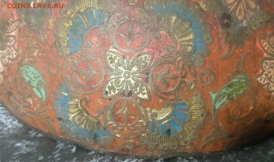 Чаша (латунь) эмаль,краска Индия до 28.02.22 - IMG_20220225_183451__01