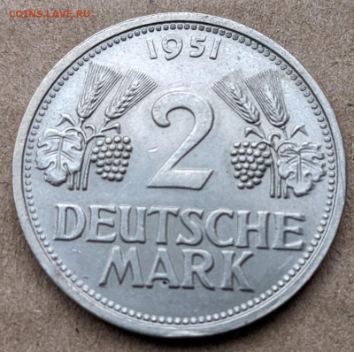 ФРГ 2 марки 1951 G до 22-00 01.03 - PXL_20220226_065359618.MP~2