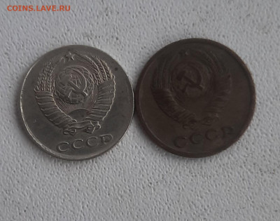 2 копейки 1986 на заготовке 10 копеек - 20220227_094451