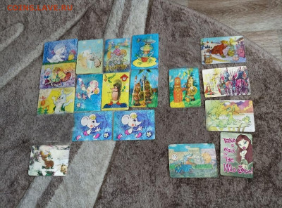 Переливные календарики СССР 70х, 80х на юб.монеты - dealFile
