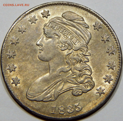 США. 50 центов 1835, штемпельный блеск - DSCN2118_1_1