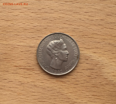 Люксембург 5 франков 1962 - IMG_6477.JPG