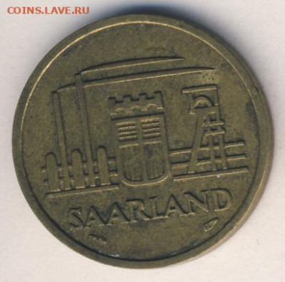 Саарленд, 20 франков 1954 до 03.03.22, 23:00 - #И-937