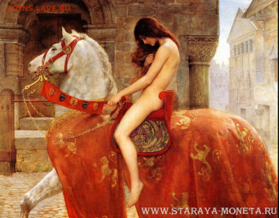 Токены. - 1024px-Lady_Godiva_(John_Collier,_c._1897)