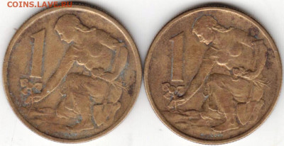 ЧЕХОСЛОВАКИЯ 1 крона 1962, 1964 г. до 08.03.22 г. в 23.00 - 024
