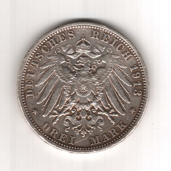 Помогите оценить 3 марки Юбилейка 1913 год (Германия) - Без Имени-2